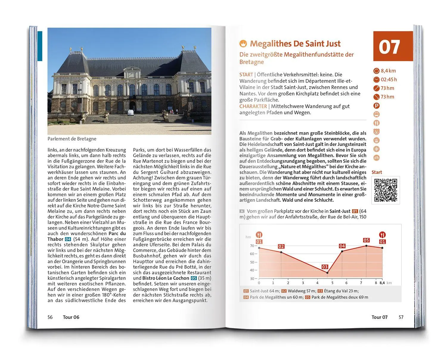 Bild: 9783991545095 | KOMPASS Wanderführer Bretagne, vom Mont-Saint-Michel bis...