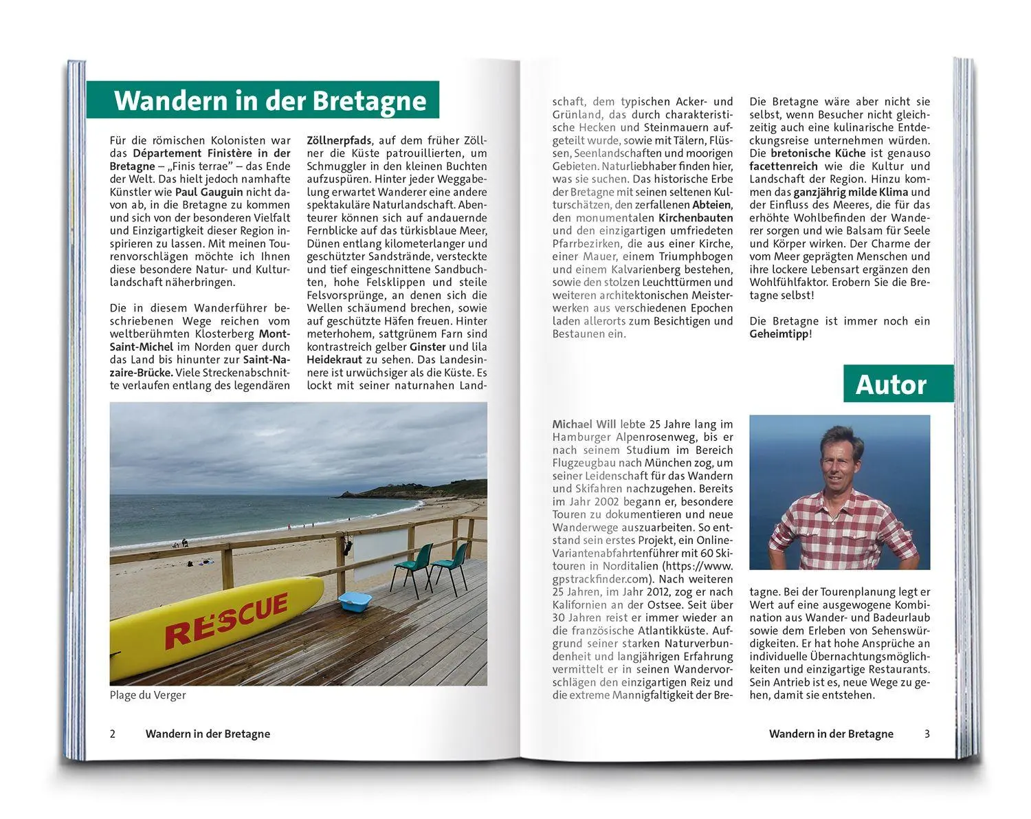 Bild: 9783991545095 | KOMPASS Wanderführer Bretagne, vom Mont-Saint-Michel bis...