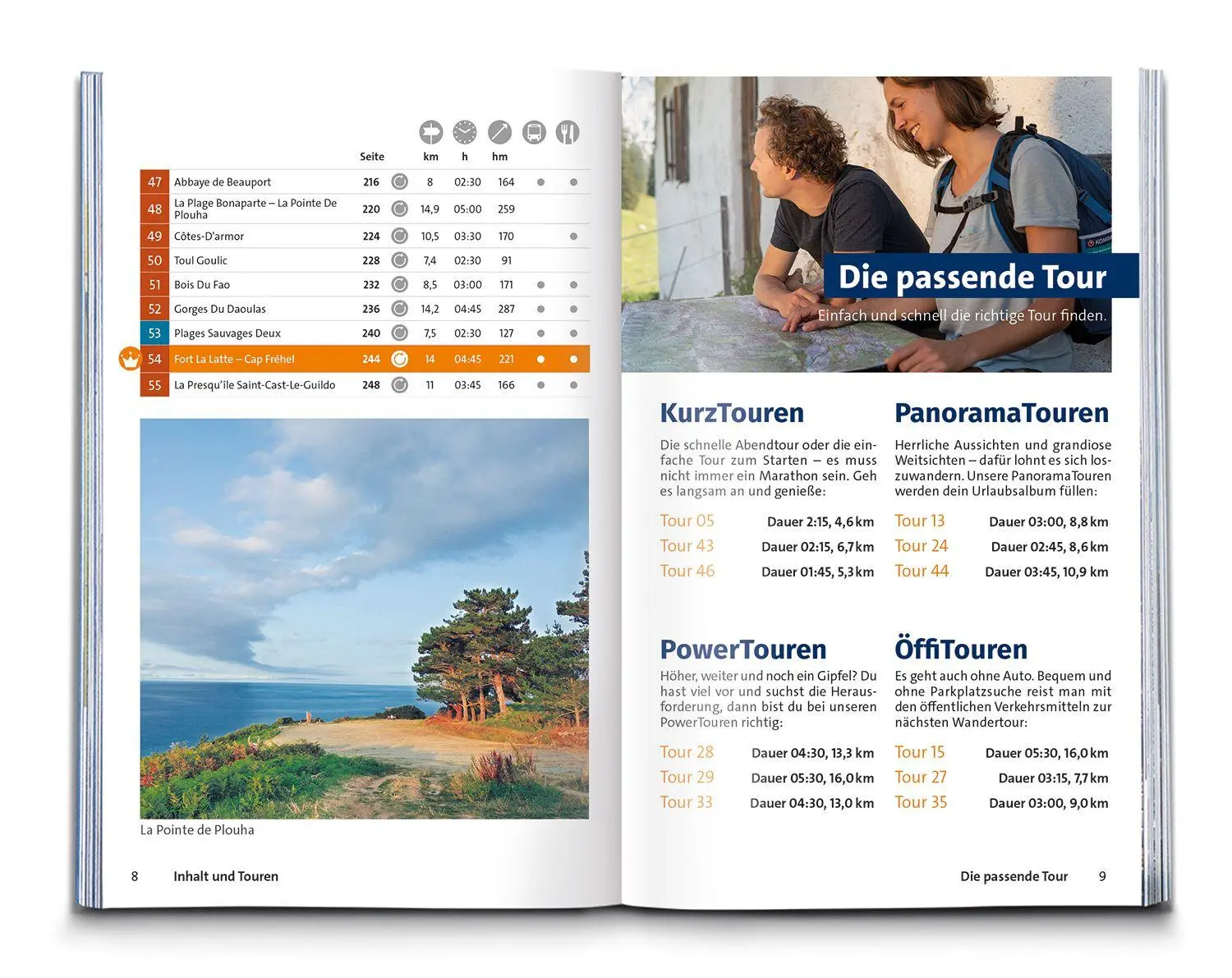 Bild: 9783991545095 | KOMPASS Wanderführer Bretagne, vom Mont-Saint-Michel bis...