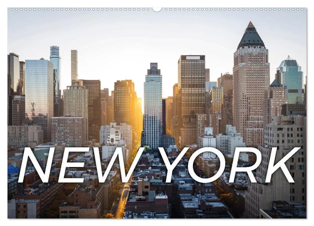 Cover: 9783457925195 | Traumstadt New York (Wandkalender 2026 DIN A2 quer), CALVENDO...