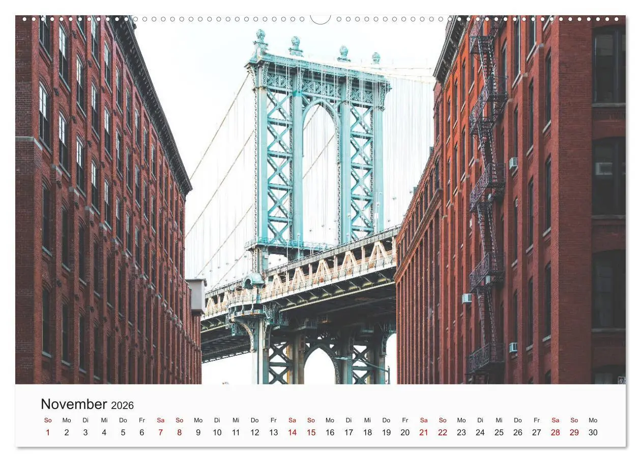 Bild: 9783457925195 | Traumstadt New York (Wandkalender 2026 DIN A2 quer), CALVENDO...