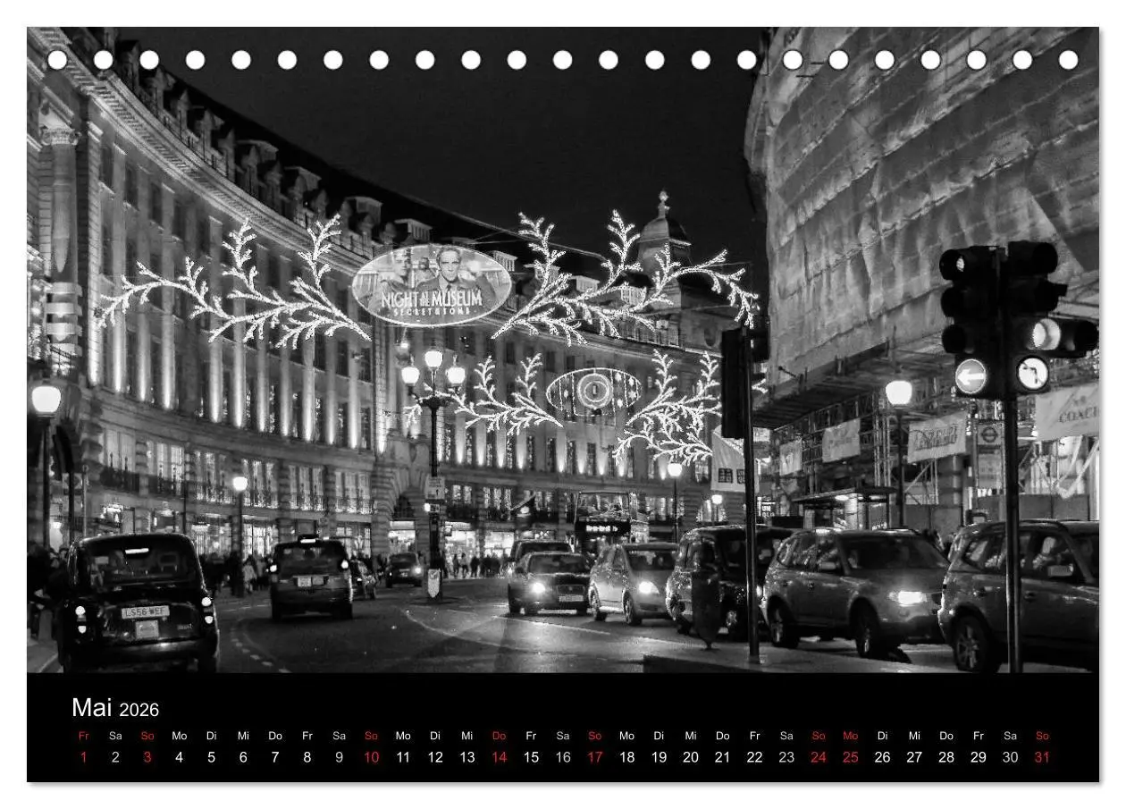 Bild: 9783516015195 | Unterwegs in London (Tischkalender 2026 DIN A5 quer), CALVENDO...