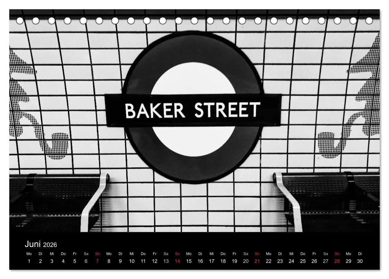 Bild: 9783516015195 | Unterwegs in London (Tischkalender 2026 DIN A5 quer), CALVENDO...