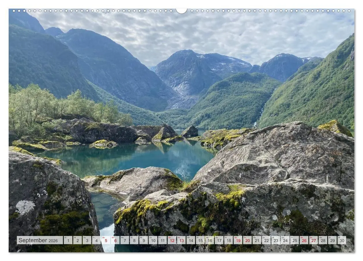 Bild: 9783516705195 | Wandern in Norwegen - Einklang von Gebirge und Meer (Wandkalender...
