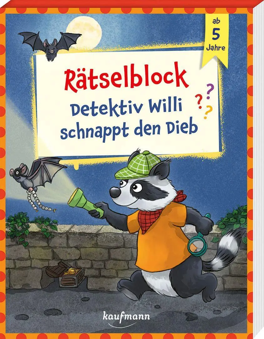 Cover: 9783780665195 | Rätselblock - Detektiv Willi schnappt den Dieb | ab 5 Jahre | Buch
