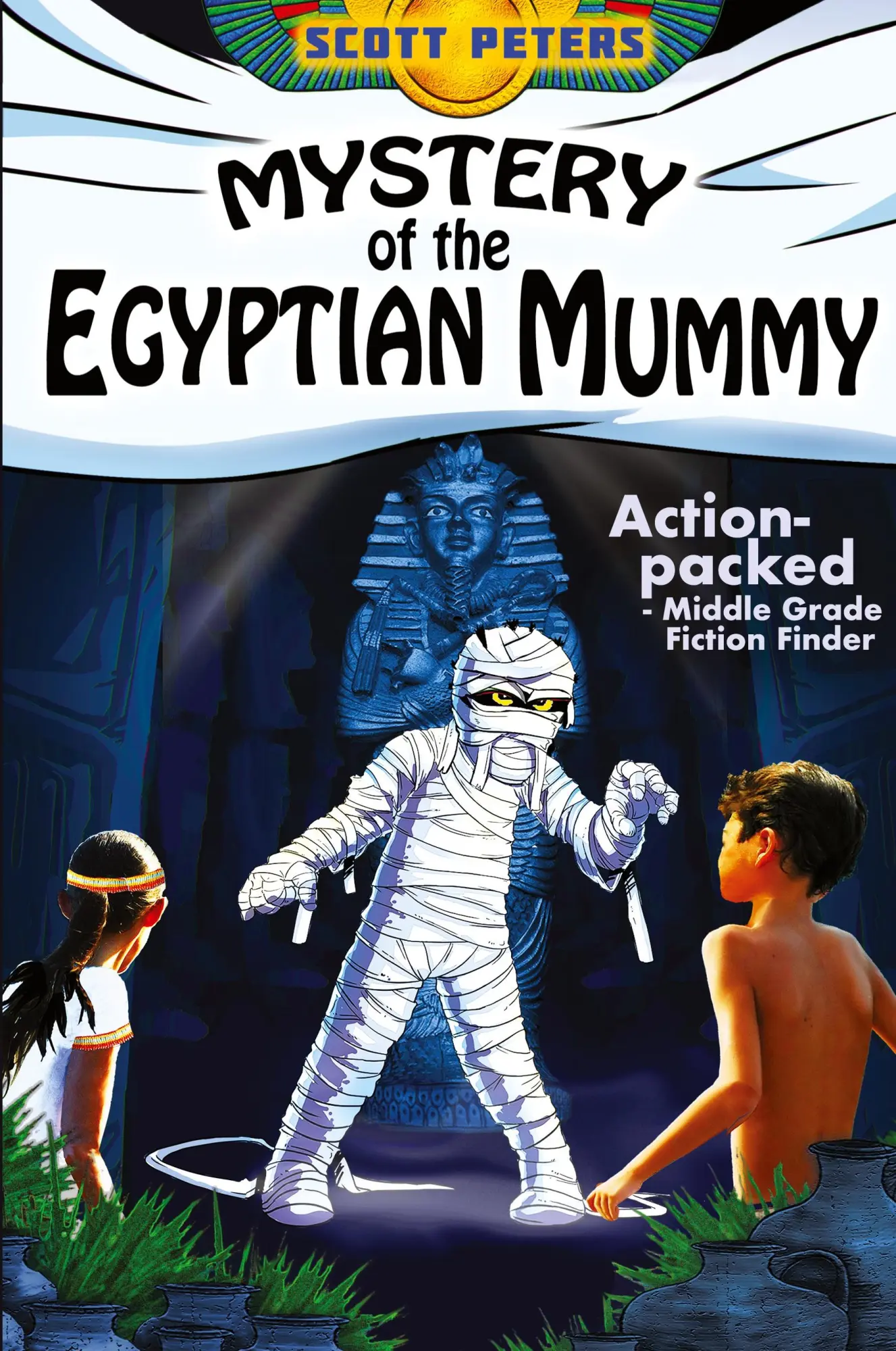 Cover: 9780985985295 | Mystery of the Egyptian Mummy | An Ancient Egypt Kids Book | Peters