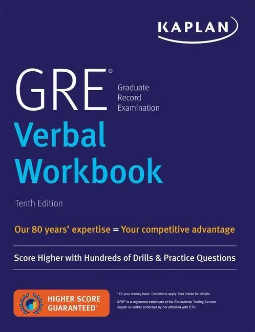Cover: 9781506235295 | GRE Verbal Workbook | Kaplan Test Prep | Taschenbuch | Englisch | 2019