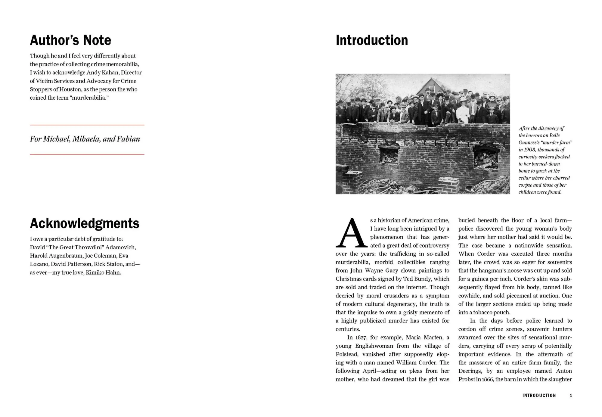 Bild: 9781523515295 | Murderabilia | A History of Crime in 100 Objects | Harold Schechter