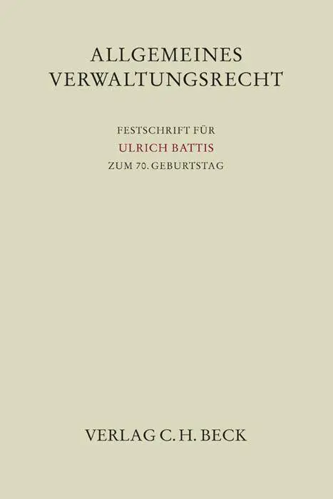 Cover: 9783406665295 | Allgemeines Verwaltungsrecht | Peter Friedrich Bultmann | Buch | X