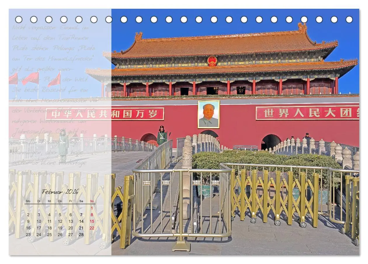 Bild: 9783457775295 | Geheimnisvolles China 2026 (Tischkalender 2026 DIN A5 quer),...