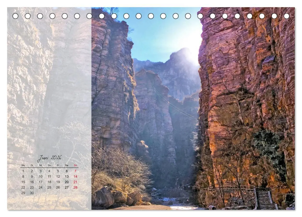 Bild: 9783457775295 | Geheimnisvolles China 2026 (Tischkalender 2026 DIN A5 quer),...