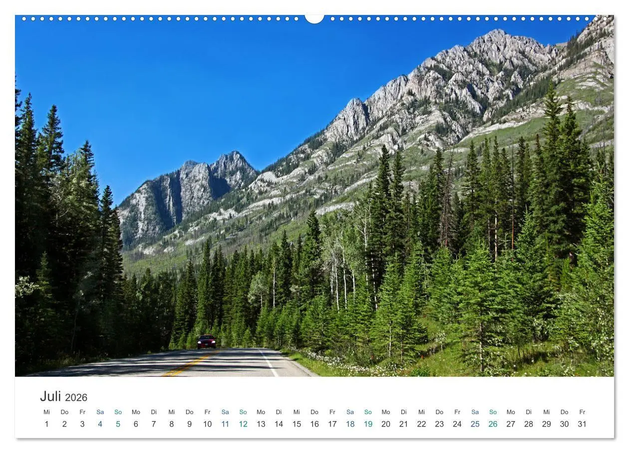 Bild: 9783457915295 | Reise durch Alberta und British Columbia (Wandkalender 2026 DIN A2...