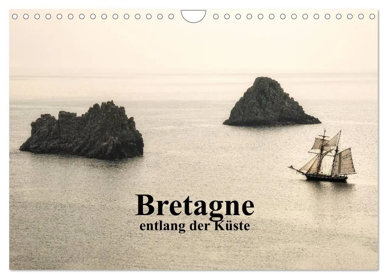 Cover: 9783516005295 | Bretagne entlang der Küste (Wandkalender 2026 DIN A4 quer),...