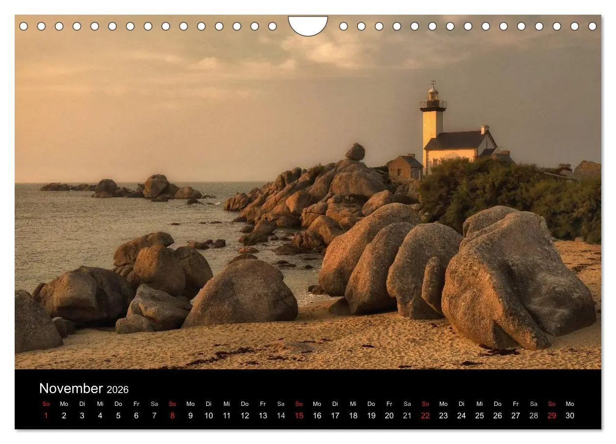 Bild: 9783516005295 | Bretagne entlang der Küste (Wandkalender 2026 DIN A4 quer),...