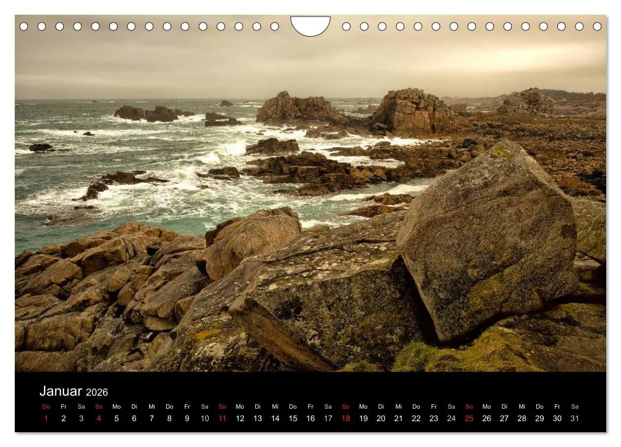 Bild: 9783516005295 | Bretagne entlang der Küste (Wandkalender 2026 DIN A4 quer),...