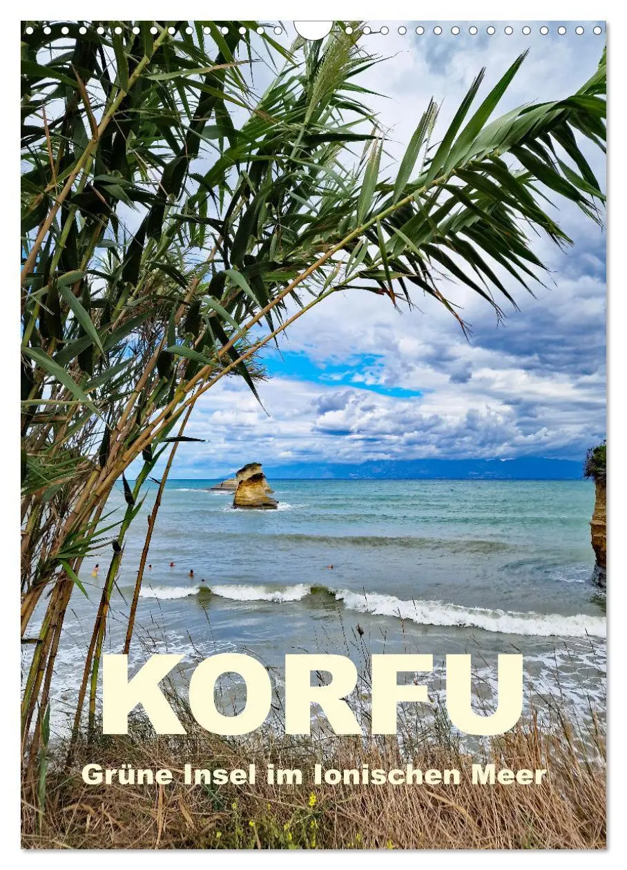 Cover: 9783516245295 | Korfu Grüne Insel im Ionischen Meer (Wandkalender 2026 DIN A3...