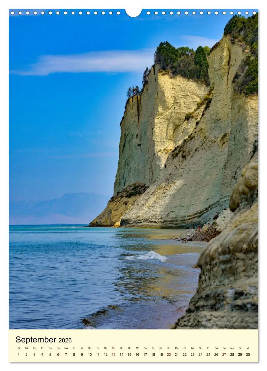 Bild: 9783516245295 | Korfu Grüne Insel im Ionischen Meer (Wandkalender 2026 DIN A3...