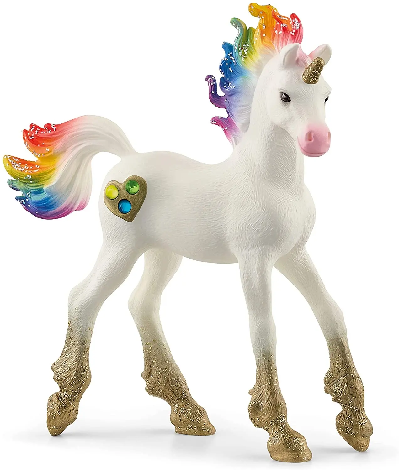 Cover: 4059433465395 | Schleich 70727 - Bayala, Regenbogeneinhorn Fohlen, Einhorn,...