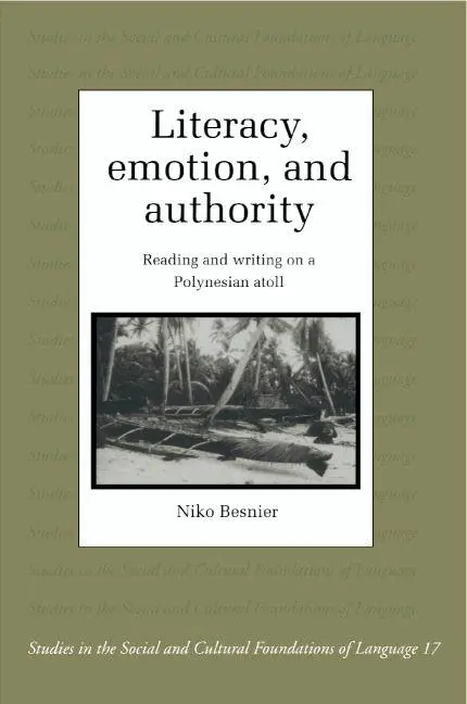 Cover: 9780521485395 | Literacy, Emotion and Authority | Niko Besnier | Taschenbuch | 2002