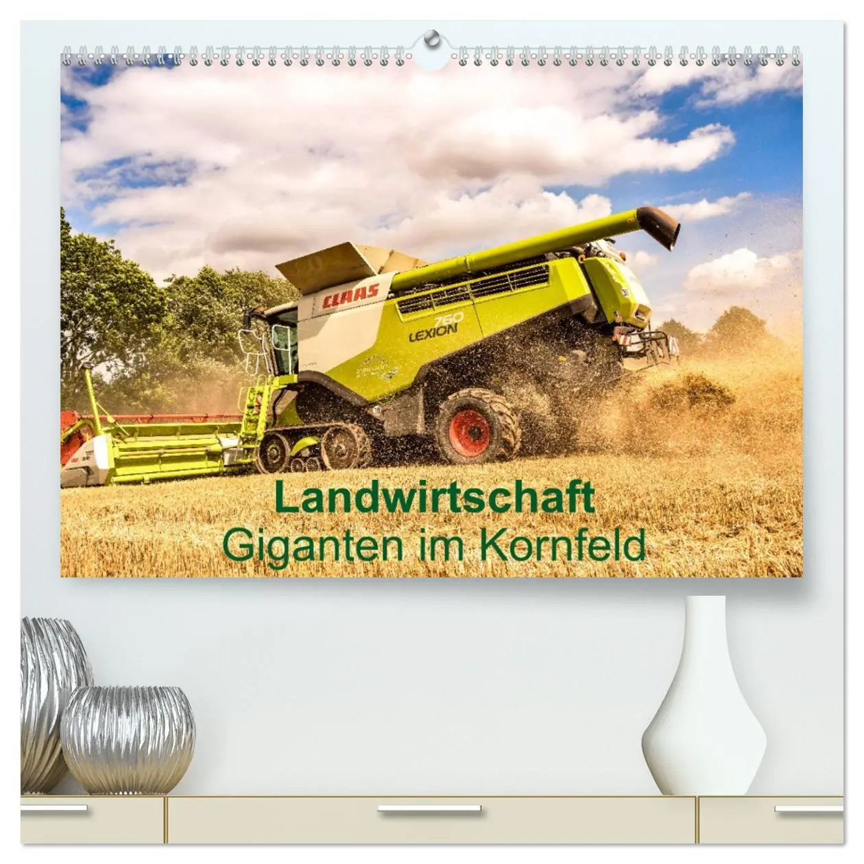 Cover: 9783457695395 | Landwirtschaft - Giganten im Kornfeld (hochwertiger Premium...