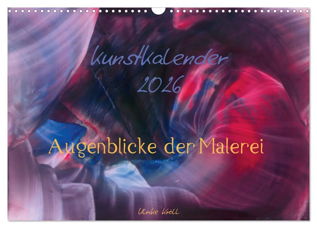 Cover: 9783516165395 | Kunstkalender 2026 - Augenblicke der Malerei (Wandkalender 2026 DIN...