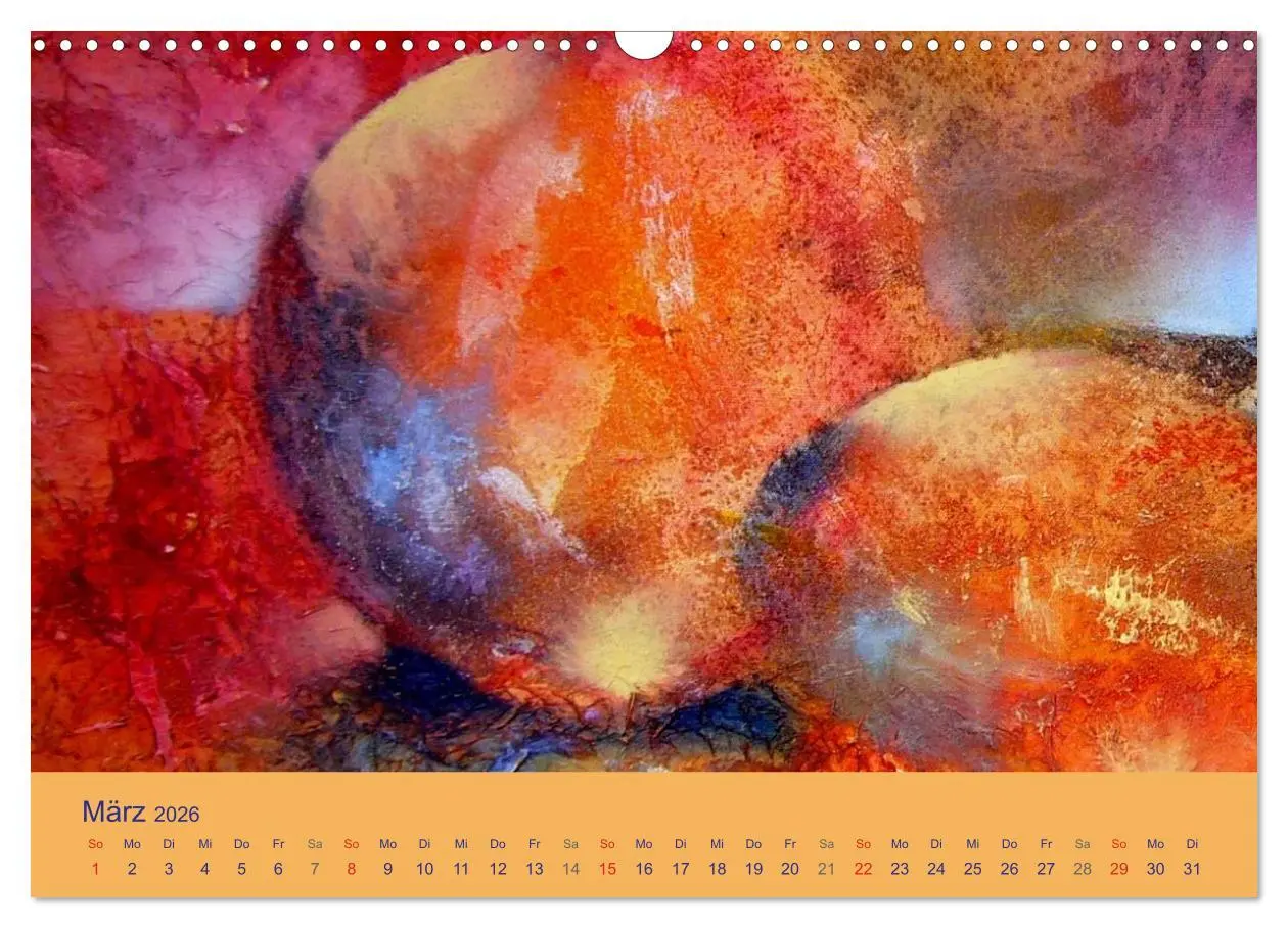 Bild: 9783516165395 | Kunstkalender 2026 - Augenblicke der Malerei (Wandkalender 2026 DIN...