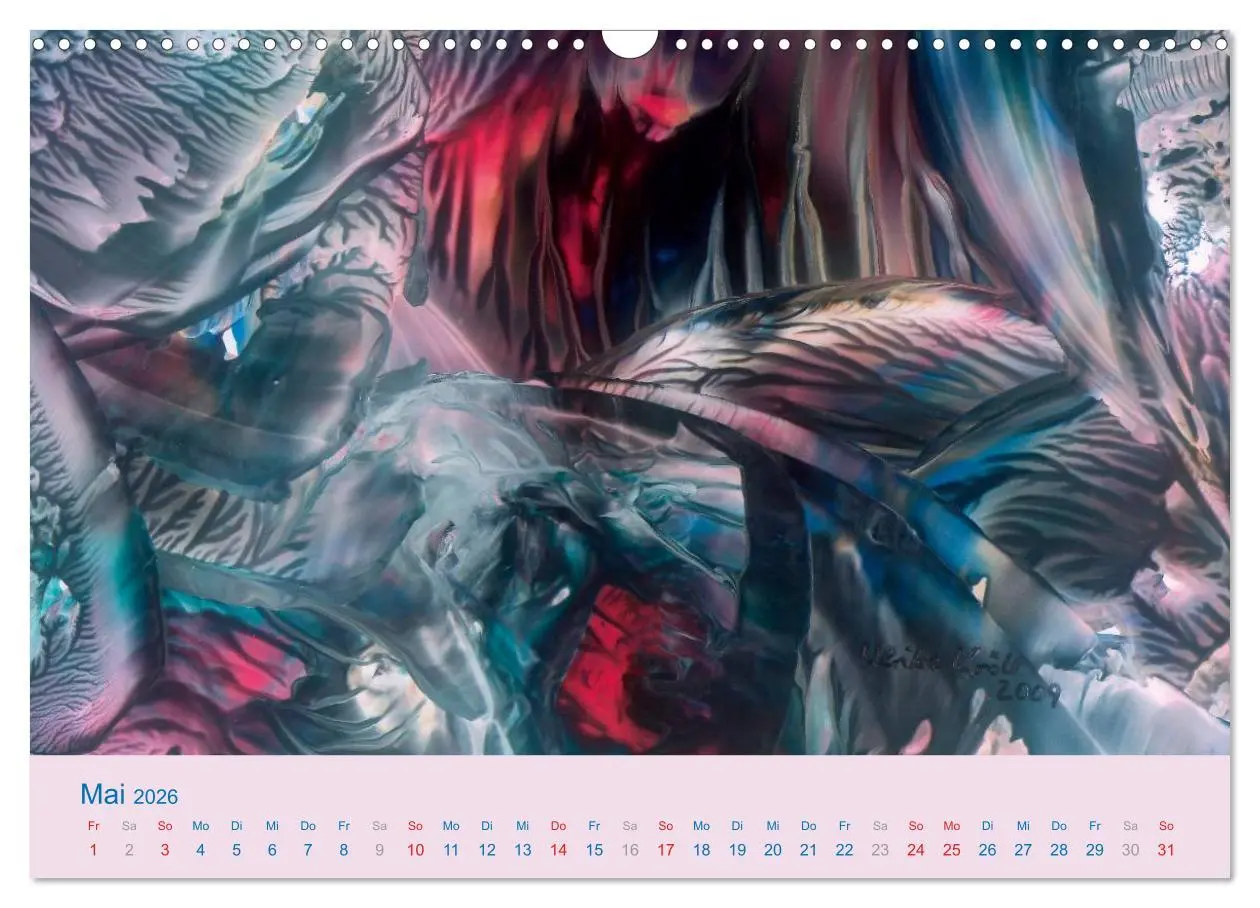 Bild: 9783516165395 | Kunstkalender 2026 - Augenblicke der Malerei (Wandkalender 2026 DIN...