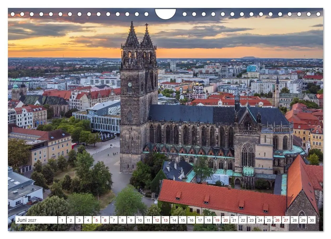 Bild: 9783516785395 | Domperspektiven: Magdeburger Dom - Neu gesehen 2027 (Wandkalender...
