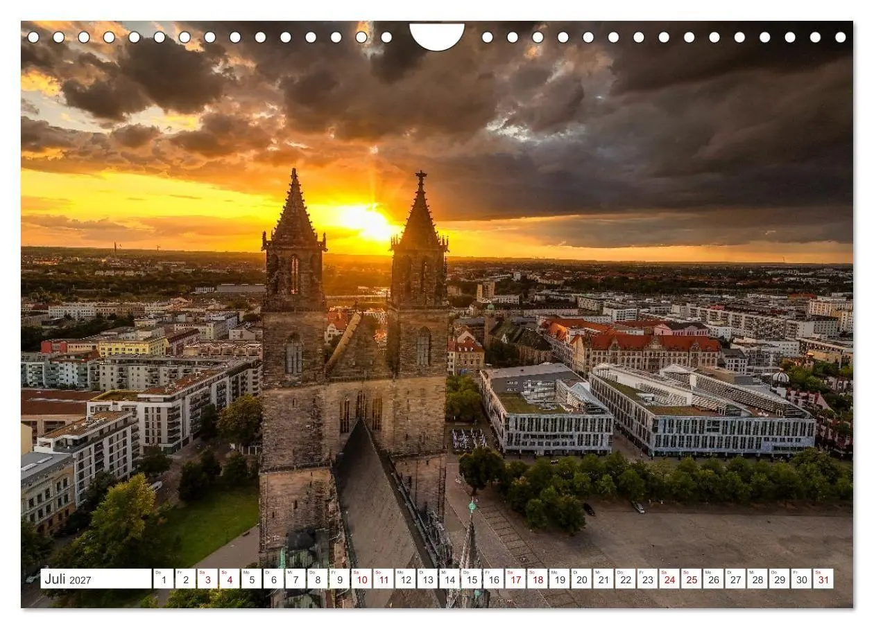 Bild: 9783516785395 | Domperspektiven: Magdeburger Dom - Neu gesehen 2027 (Wandkalender...