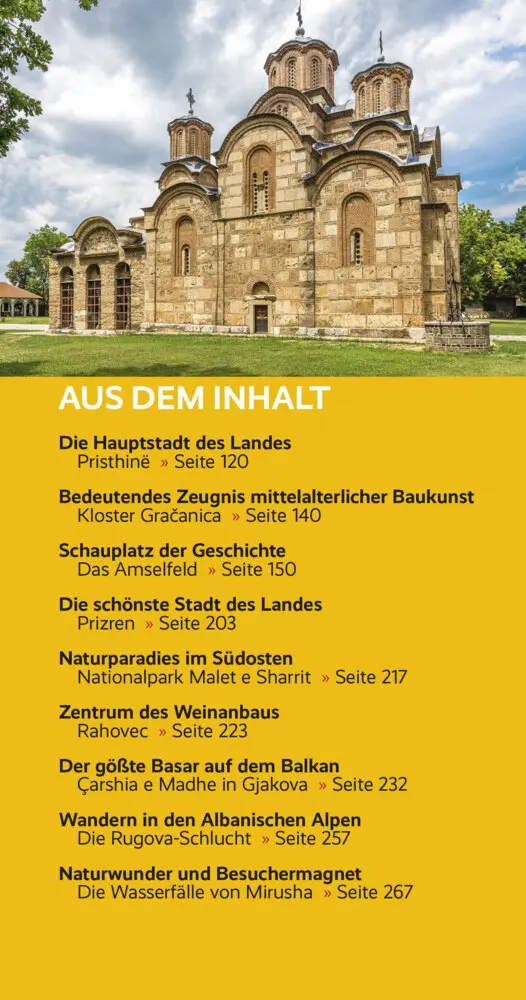 Rückseite: 9783897945395 | TRESCHER Reiseführer Kosovo | Martin Bock | Taschenbuch | Deutsch