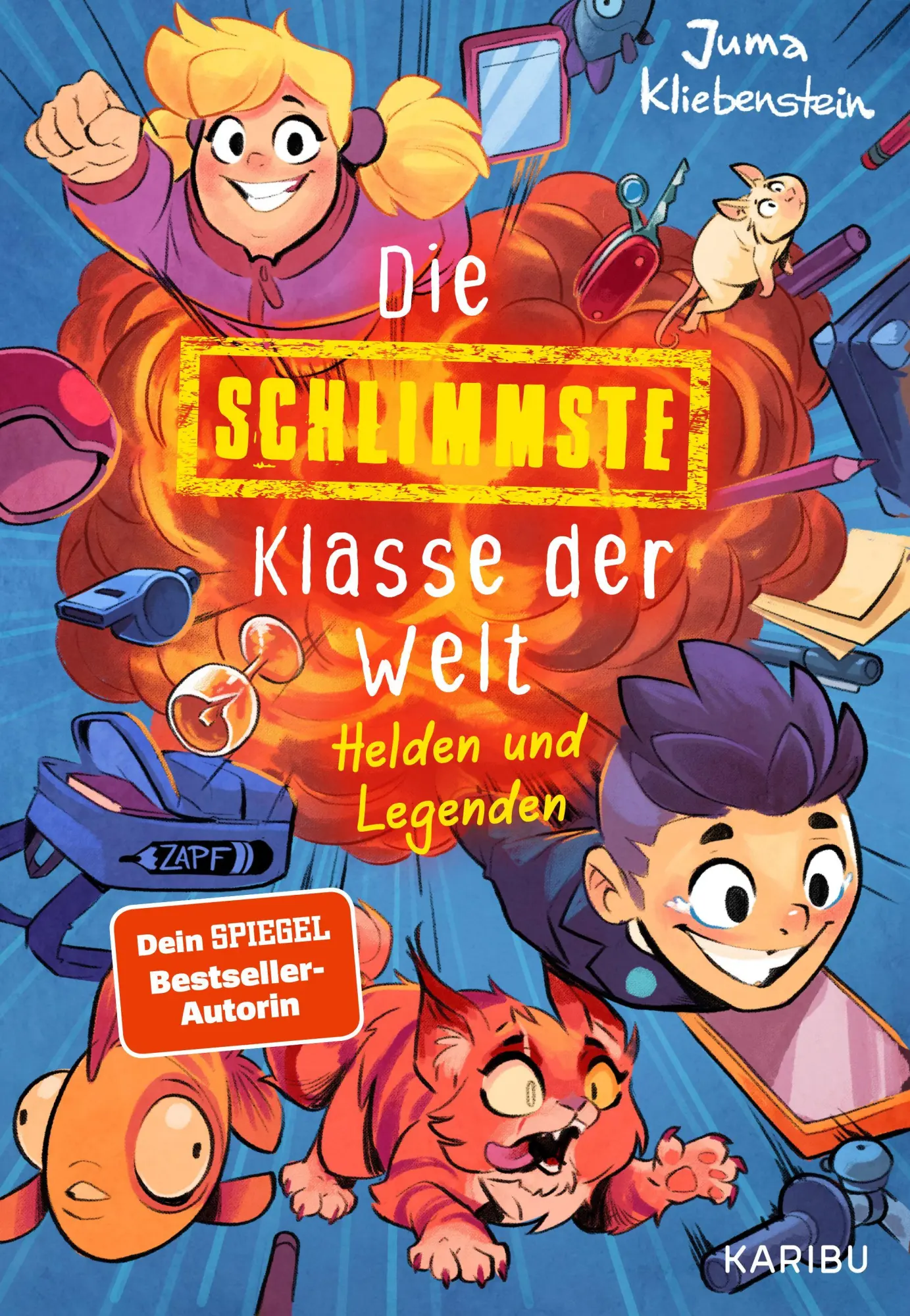 Cover: 9783961295395 | Die schlimmste Klasse der Welt (Band 6) - Helden und Legenden | Buch