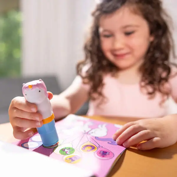 Bild: 681147005495 | MAC Sticker Wow Einhorn Stempelset | Karton | 54950 | Deutsch | 2025