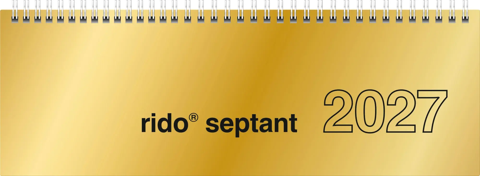 Cover: 4003273795495 | rido/idé 7036121917 Querterminbuch Mod. septant 2027 305×105 mm,...