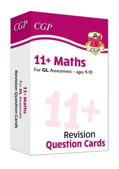 Cover: 9781789085495 | 11+ GL Revision Question Cards: Maths - Ages 9-10 | Cgp Books | Buch
