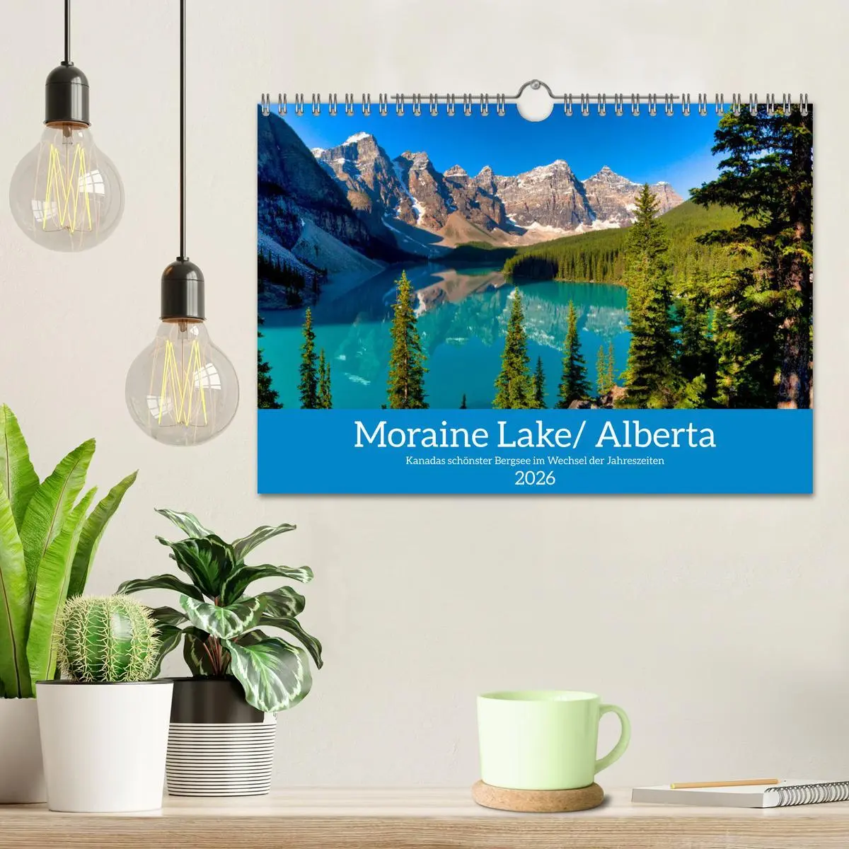 Bild: 9783457375495 | Moraine Lake, Alberta/ Kanada (Wandkalender 2026 DIN A4 quer),...