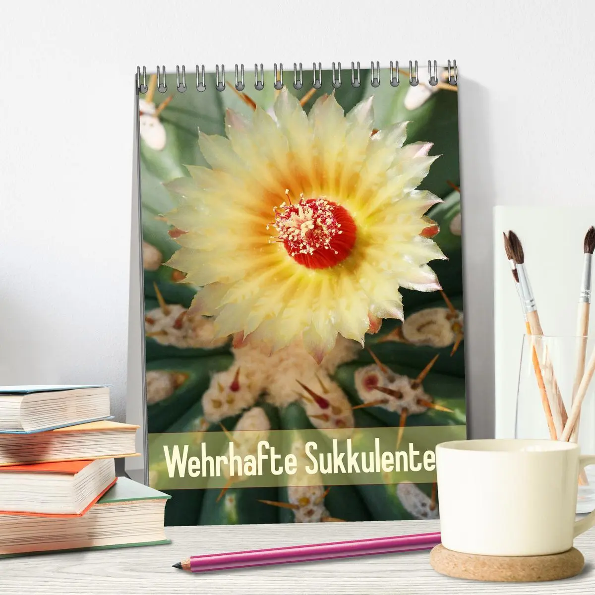 Bild: 9783516395495 | Wehrhafte Sukkulenten (Tischkalender 2026 DIN A5 hoch), CALVENDO...