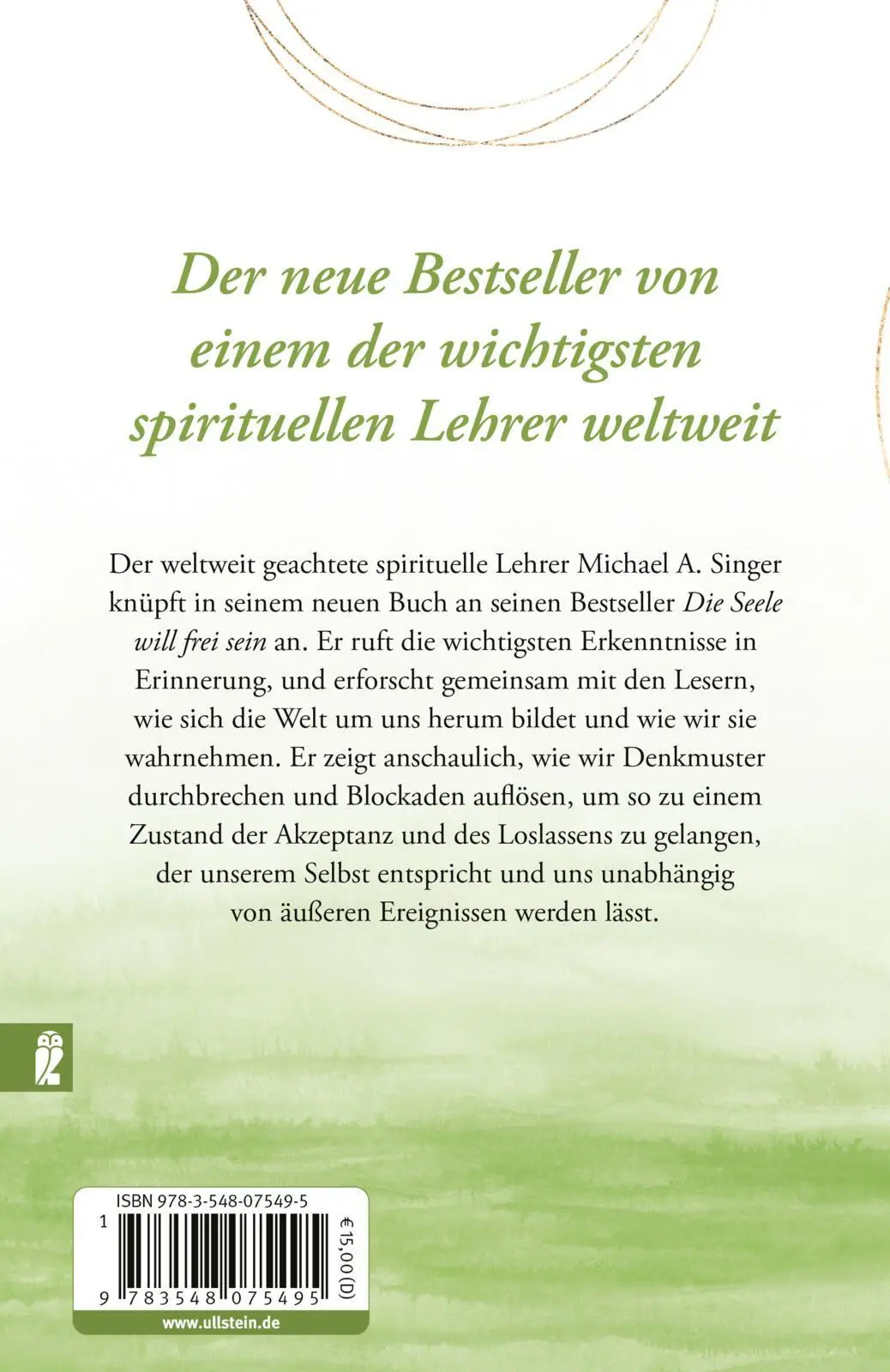 Autor: 9783548075495 | Lebe unbeschwert | Michael A. Singer | Taschenbuch | 304 S. | Deutsch
