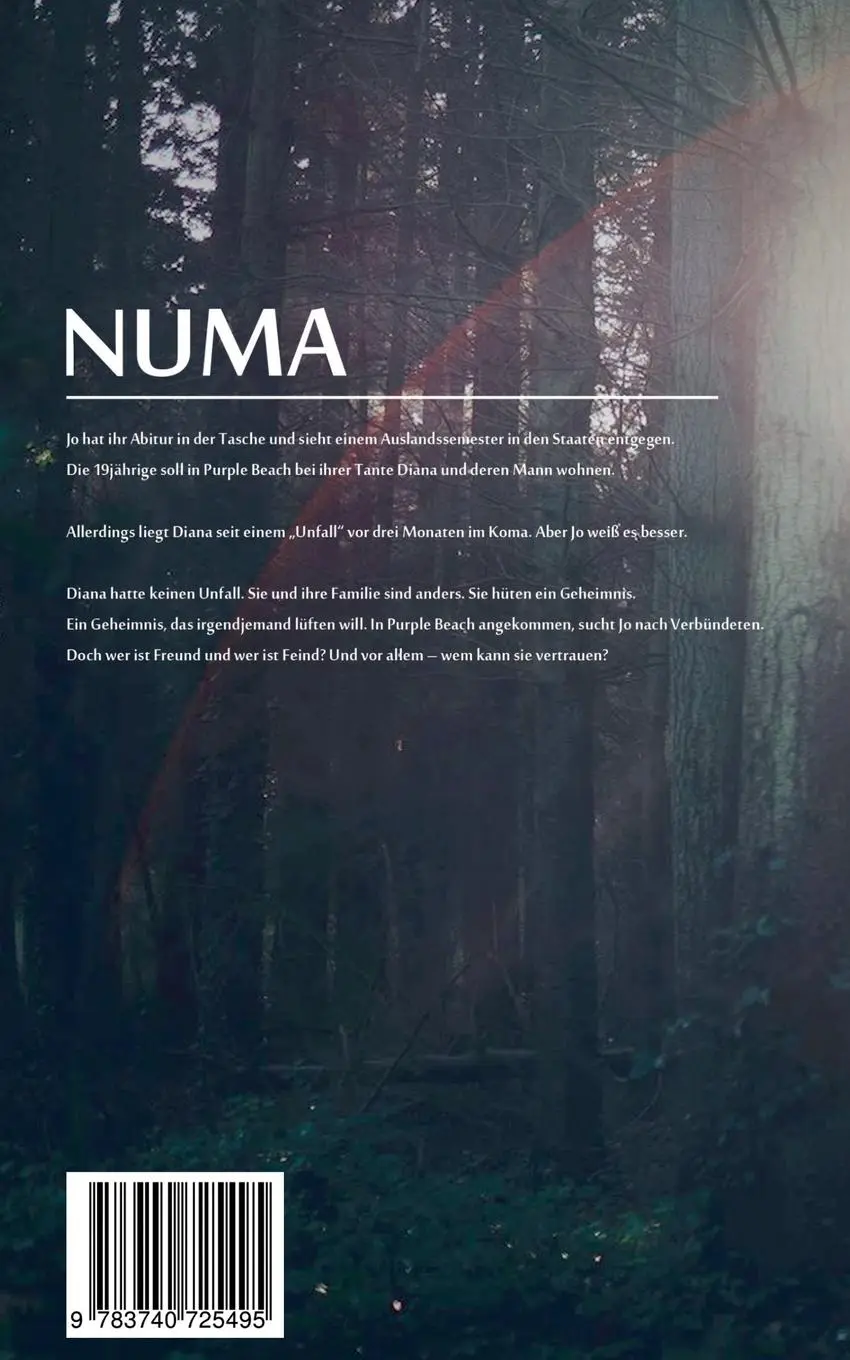 Rückseite: 9783740725495 | Numa | Die Lichtung | Robin Lang | Taschenbuch | 264 S. | Deutsch