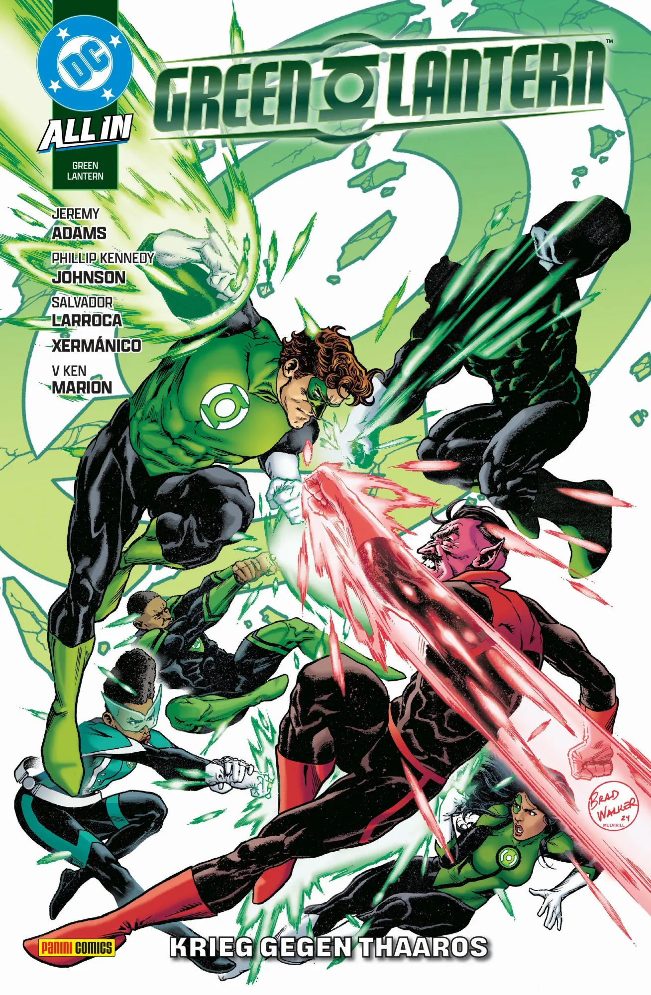 Cover: 9783741645495 | Green Lantern | Bd. 4 (3. Serie): Krieg gegen Thaaros | Adams (u. a.)