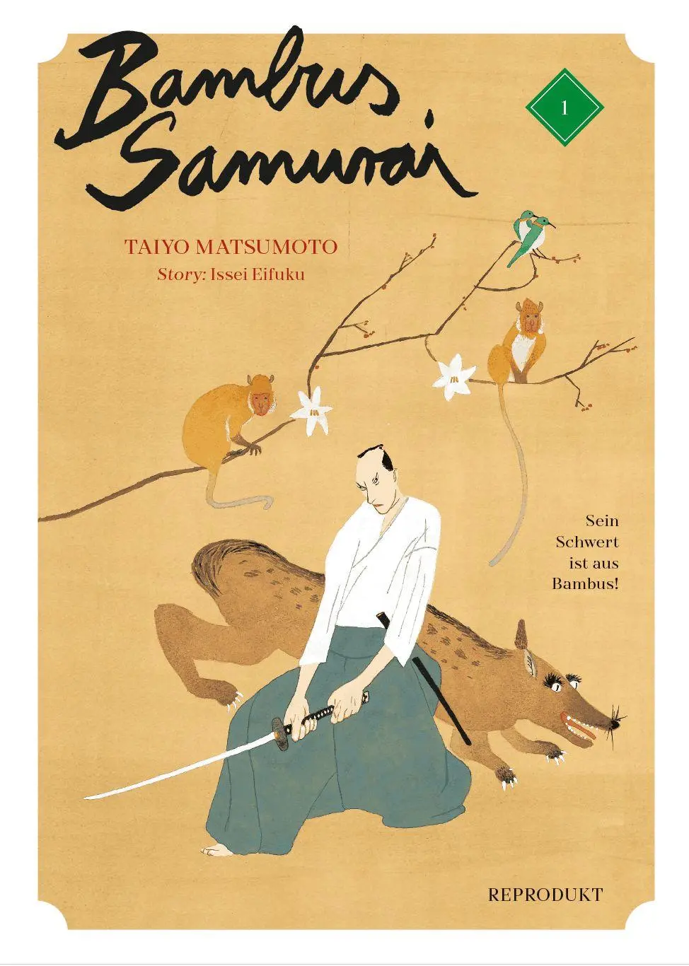 Cover: 9783956405495 | Bambus Samurai 1 | Issei Eifuku | Taschenbuch | 224 S. | Deutsch