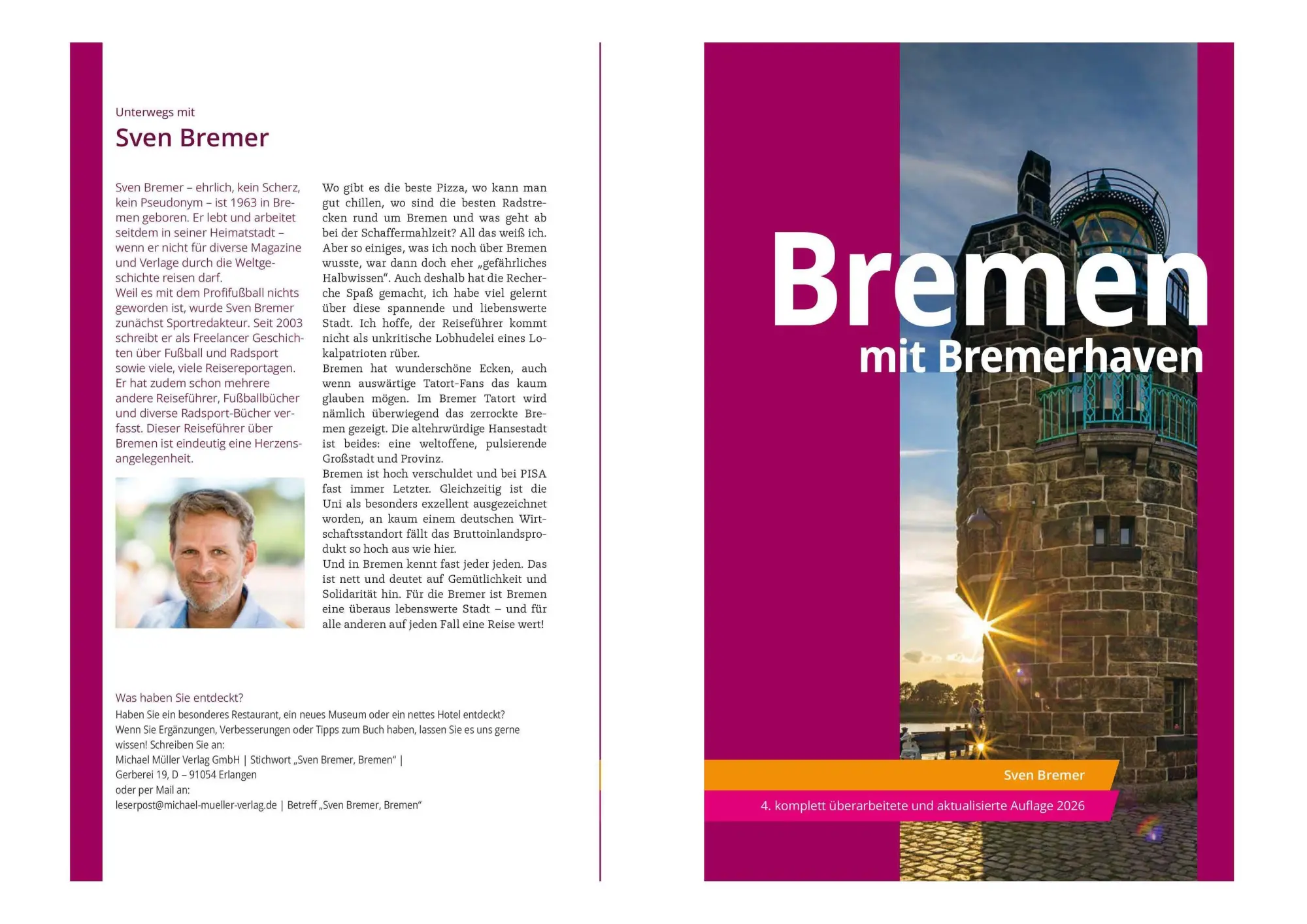 Bild: 9783966855495 | MICHAEL MÜLLER Reiseführer Bremen MM-City | Sven Bremer | Taschenbuch