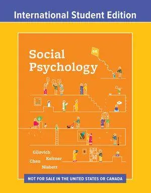 Cover: 9781324045595 | Social Psychology | Tom Gilovich (u. a.) | Taschenbuch | Englisch
