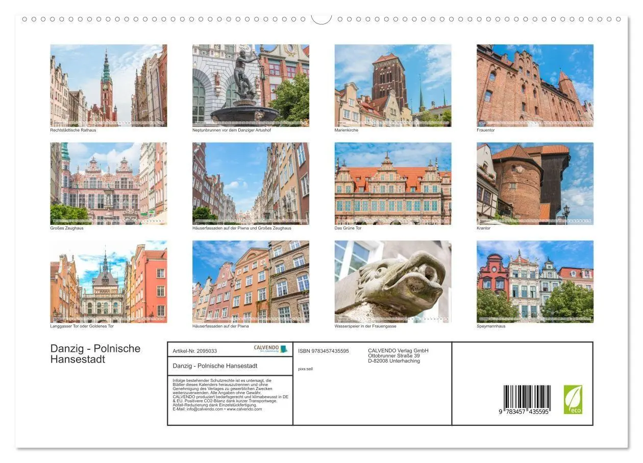 Bild: 9783457435595 | Danzig - Polnische Hansestadt (hochwertiger Premium Wandkalender...