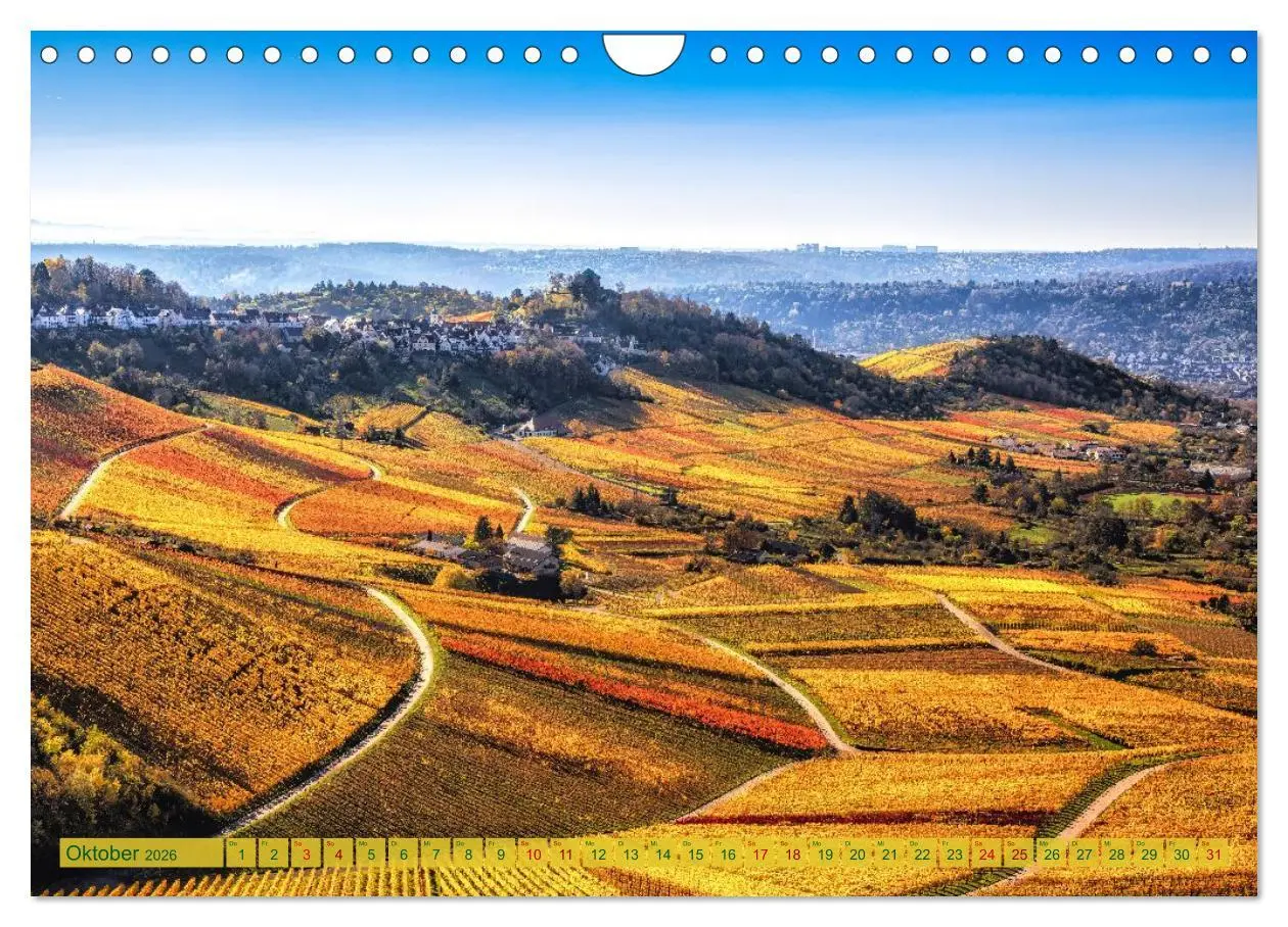 Bild: 9783516215595 | Malerisches Stuttgart (Wandkalender 2026 DIN A4 quer), CALVENDO...
