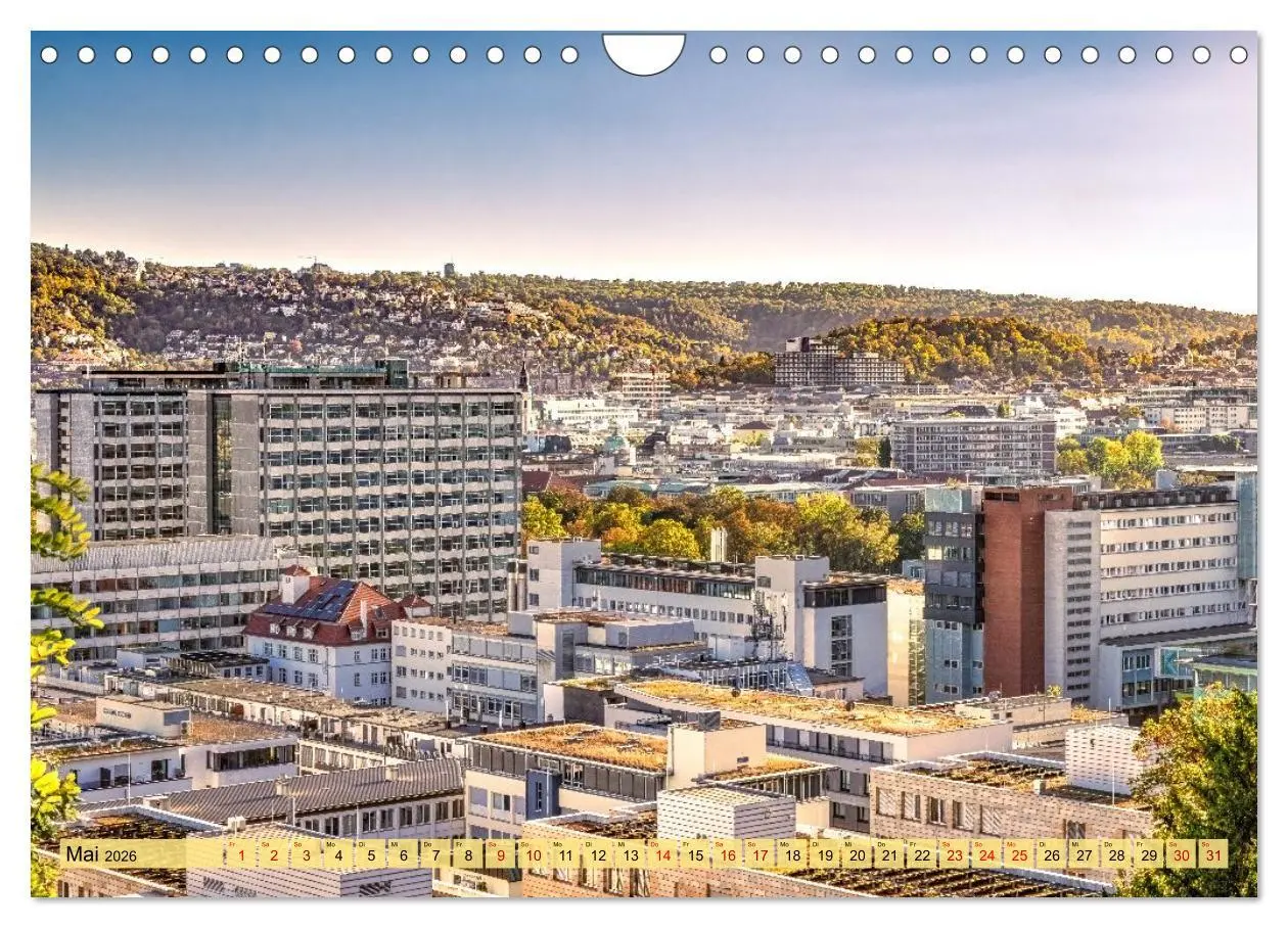 Bild: 9783516215595 | Malerisches Stuttgart (Wandkalender 2026 DIN A4 quer), CALVENDO...