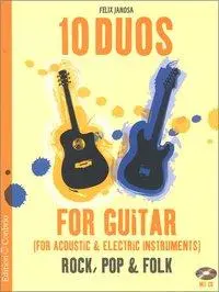 Cover: 9783909415595 | 10 Duos For Acoustic und Electric Guitar | Rock, Pop und Folk | Janosa