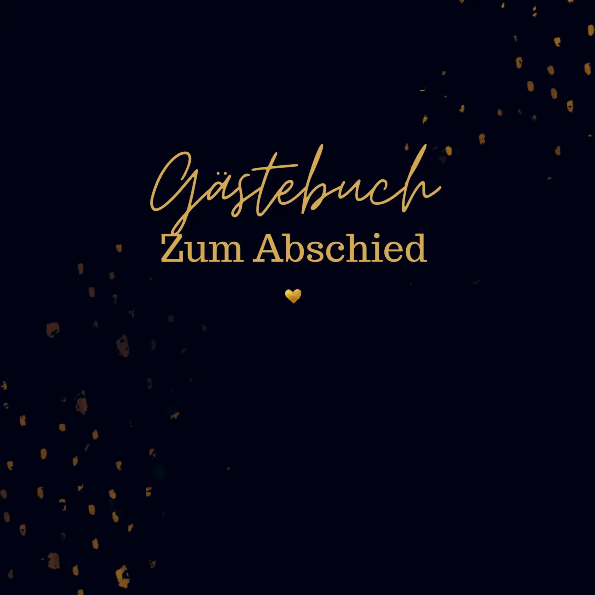 Cover: 9789403755595 | Gästebuch Zum Abschied- Gästebuch Blanko | Sophie D. Kleemann | Buch