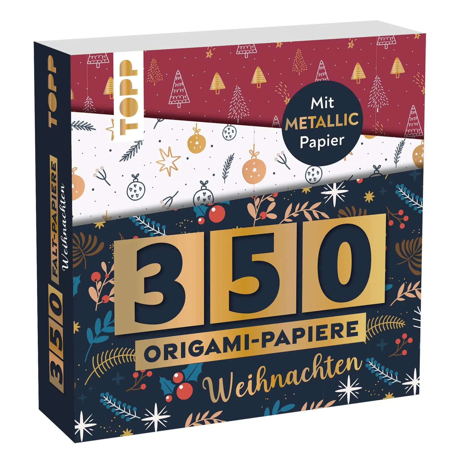 Cover: 4007742185695 | 350 Origami-Papiere - Weihnachten | Armin Täubner | Deutsch | 2024