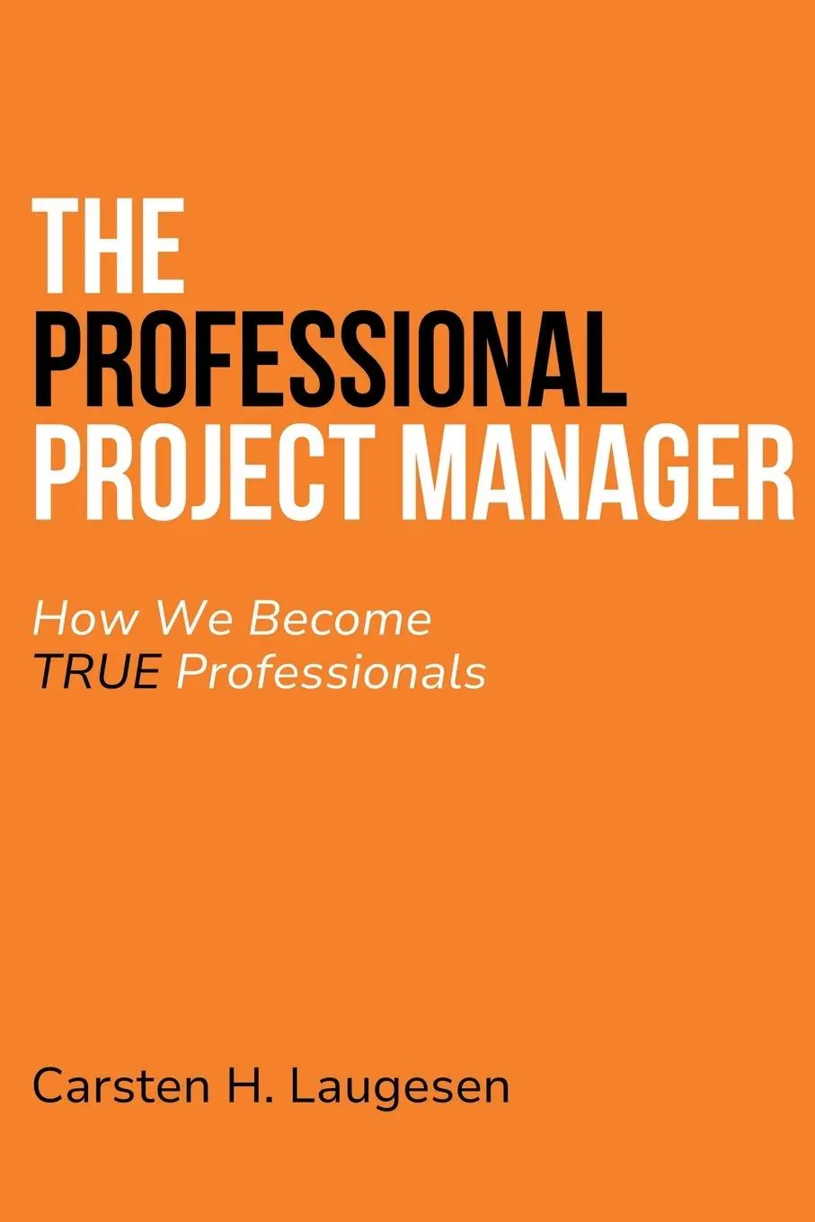 Cover: 9781637425695 | The Professional Project Manager | How We Become True Professionals