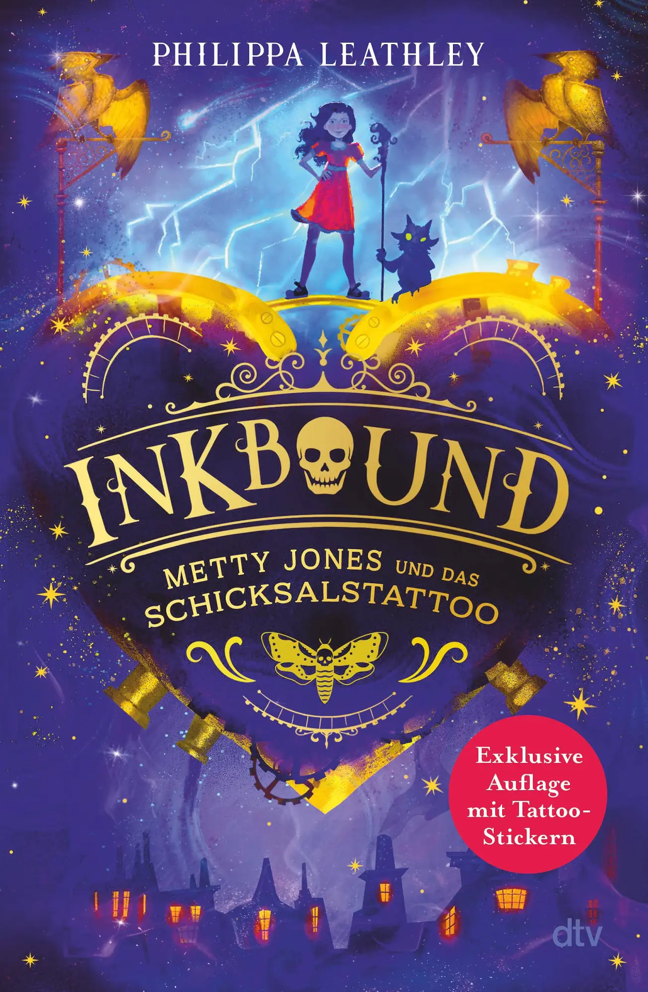 Cover: 9783423765695 | Inkbound - Metty Jones und das Schicksalstattoo | Philippa Leathley